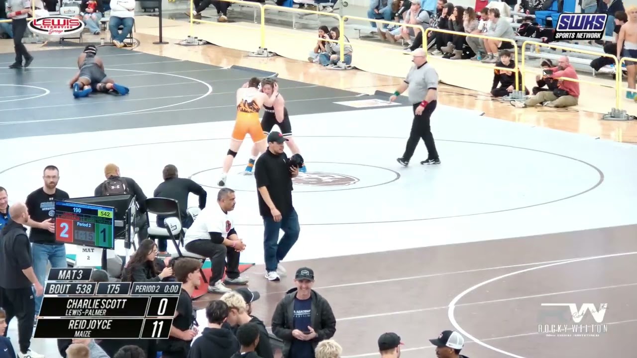 Reid match 3 Rocky W.  175lb.