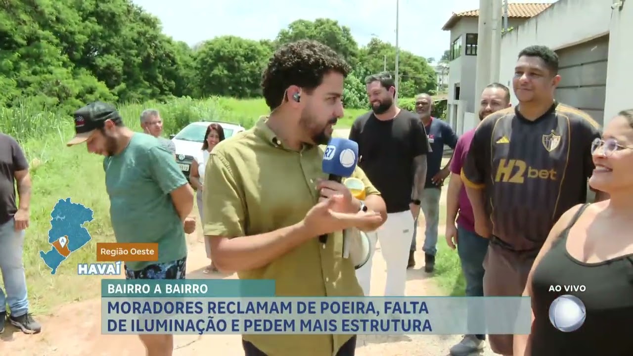 Bairro a Bairro: moradores da região Oeste de BH denunciam rua sem asfalto e ponte em mau estado