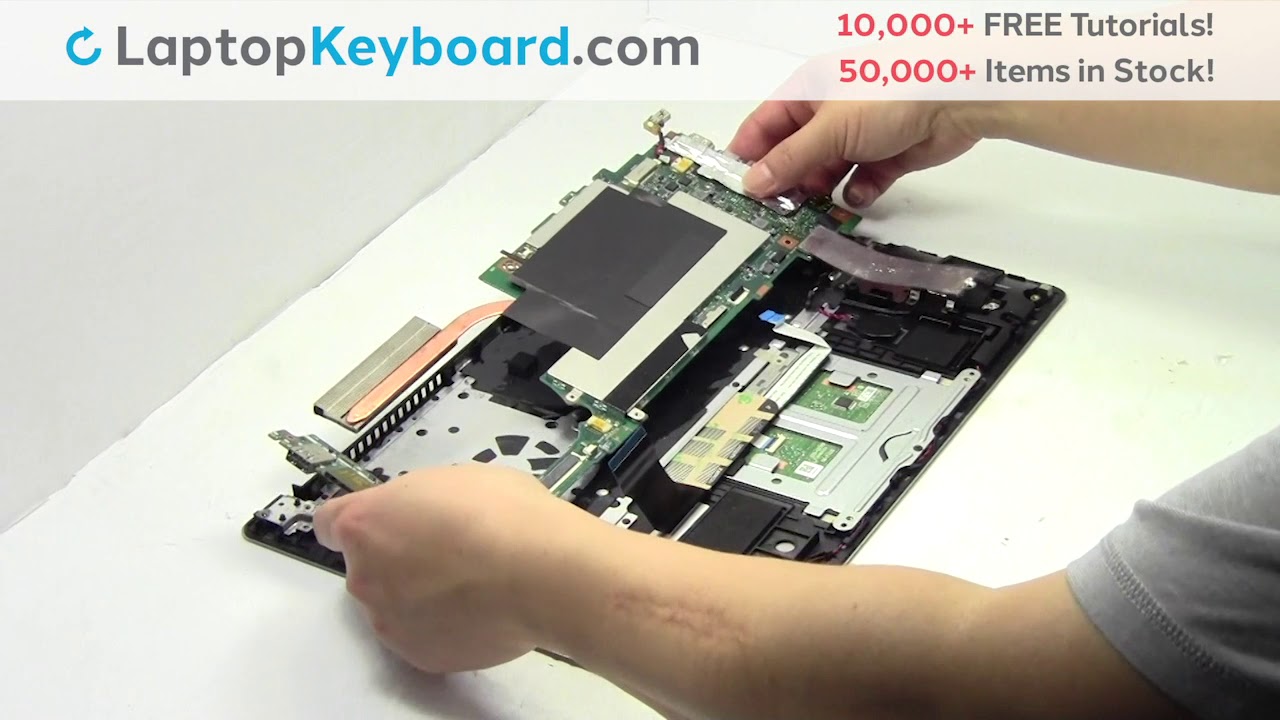 Repair Acer Swift 3 Laptop Keyboard & Palmrest, Dismantle SF314-51 N16PS 6B.GKBN5.001
