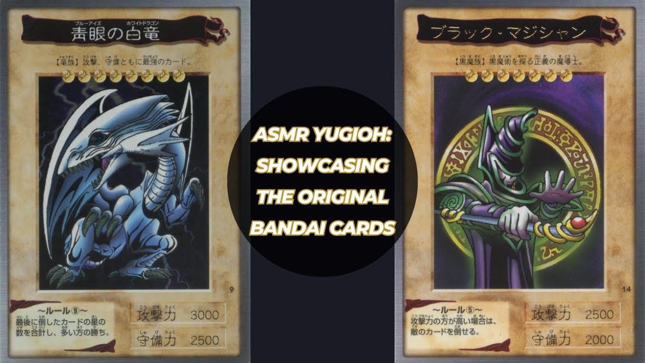 [ASMR] Going Through the Original 118 BANDAI Yugioh Cards! (whispering)(page flipping)