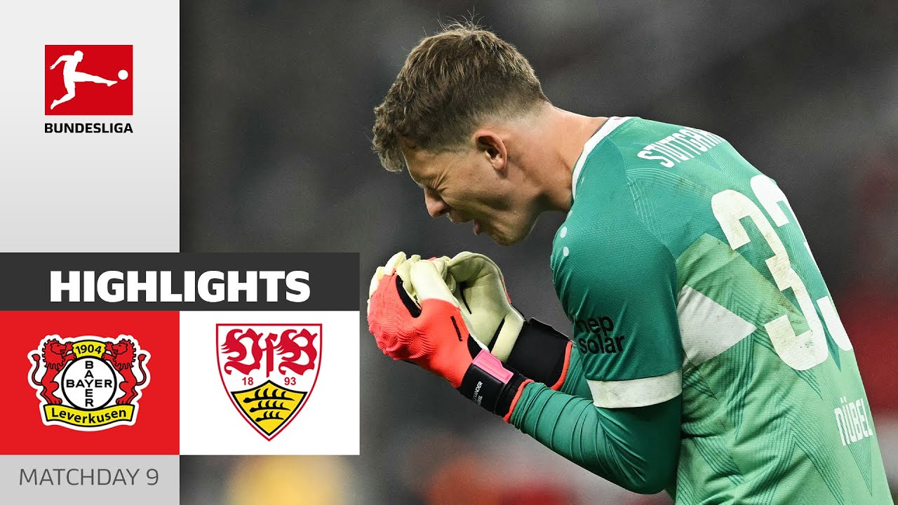 N&uuml;bel Unbeatable | Bayer 04 Leverkusen - VfB Stuttgart | Highlights | MD9 &ndash; Bundesliga 2024/25