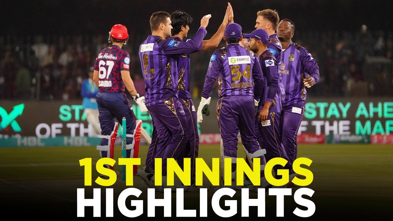 1st Innings Highlights | Quetta Gladiators v Islamabad United | Match 8 | HBL PSL 9 | M2A1A