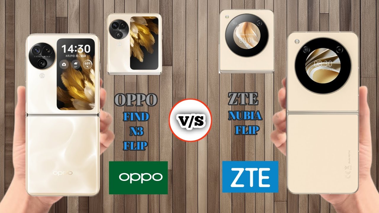 OPPO FIND N3 FLIP VS ZTE NUBIA FLIP