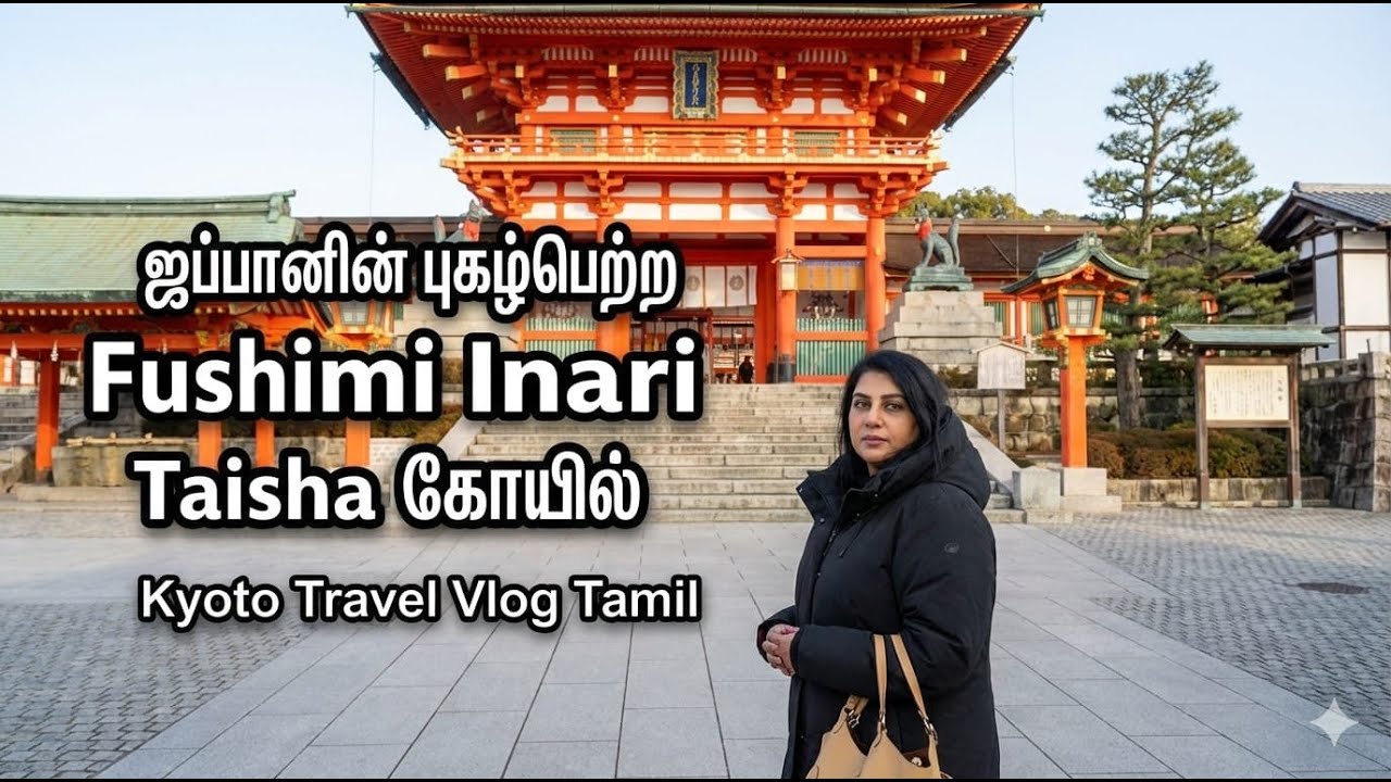 இயற்கையின் மடியில் இறைவனின் காலடித்தடங்கள்.இப்படியும் இருக்குமா 🤗Fushimi Inari Taisha #kyoto #japan 