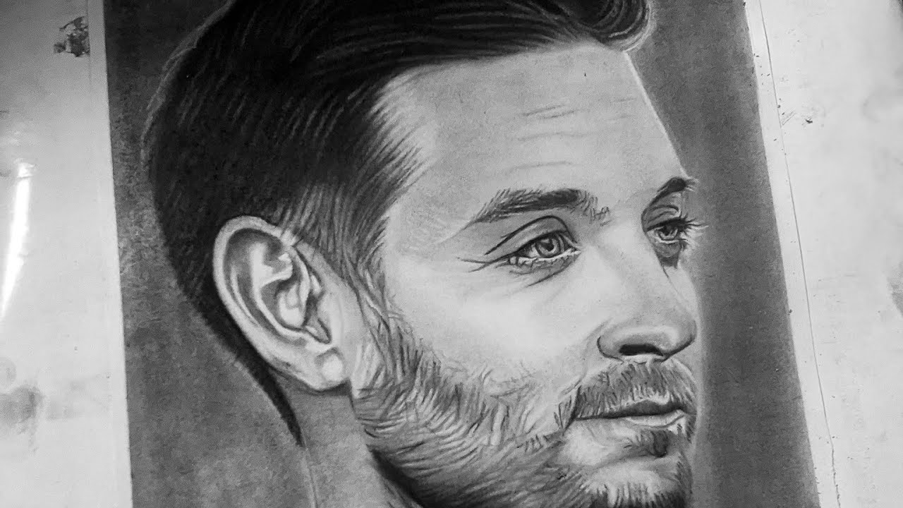 DRAWING TOBEY MAGUIRE (TUTORIAL)
