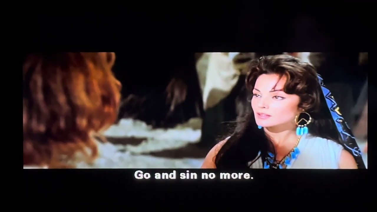 He Without Sin Cast the First Stone Scene from King of Kings (1961)