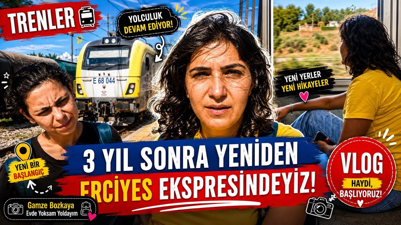 3 YIL SONRA YENİDEN ERCİYES EKSPESİ İLE YOLCULUK YAPTIK