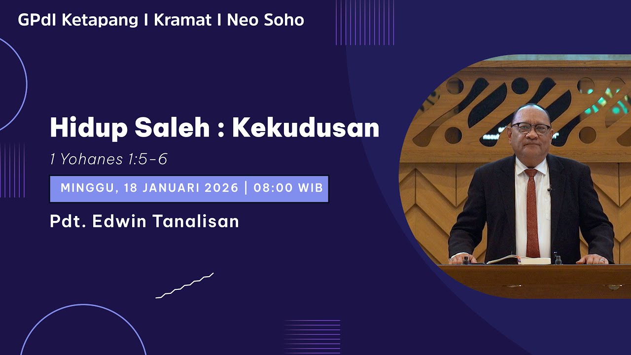 Ibadah Online Gereja Pantekosta di Indonesia - 18 Januari 2026 || GPdI Kramat