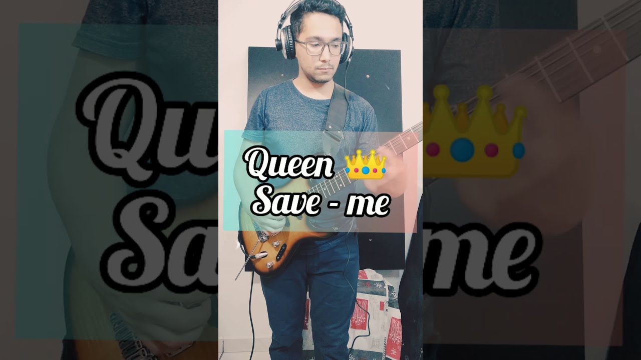 Queen 👑 Save - Me. Eletric Guitar 🎸cover by Felipe.sousa9
