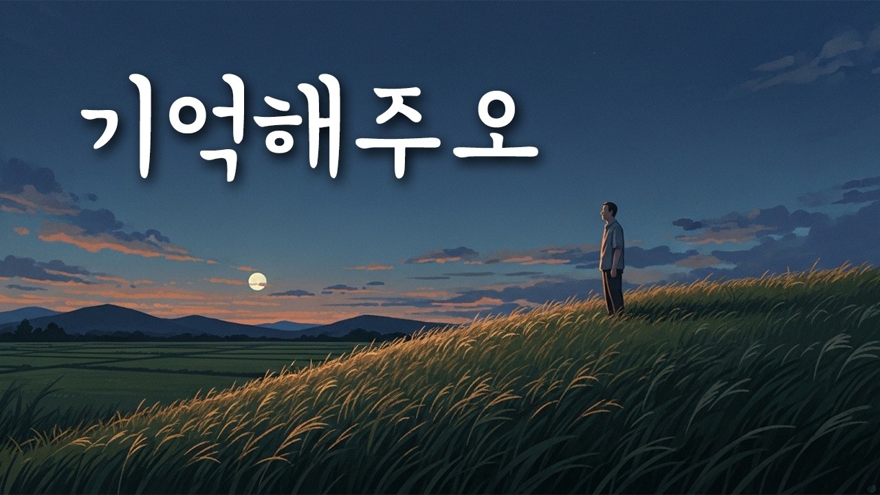 「기억해주오」 정통 감성 트로트, 이별의 마지막 부탁 | 서음가