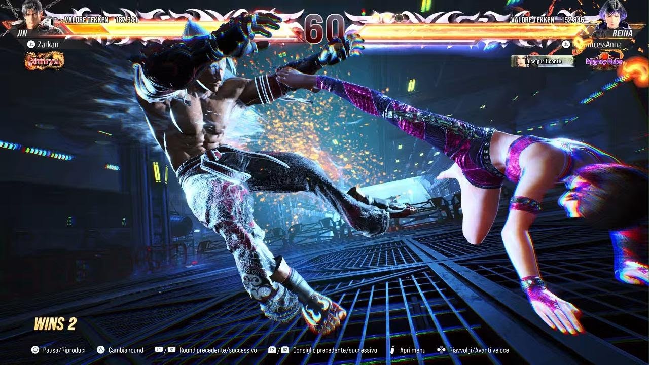 Tekken 8 Reina vs Jin Ranked Match