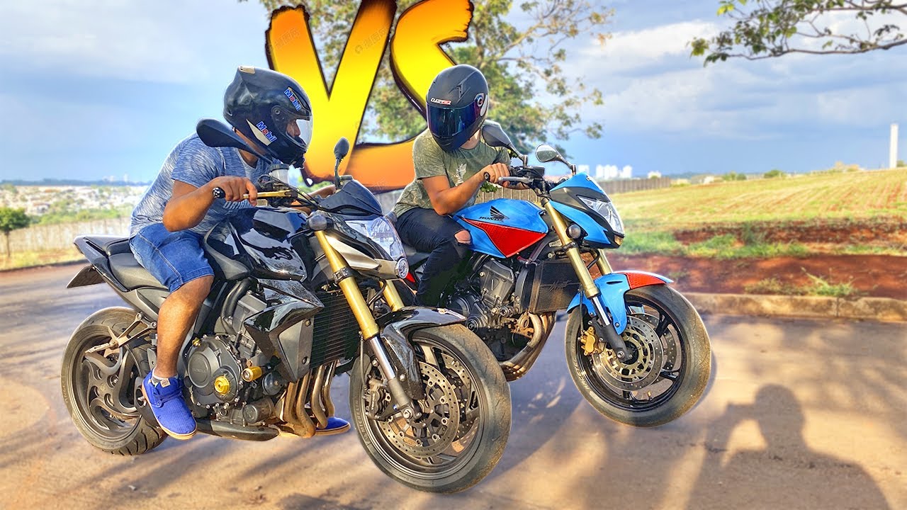 ESSA CB 1000R DESAFIO MINHA HORNET PRO RACHA ! *nao arreguei*