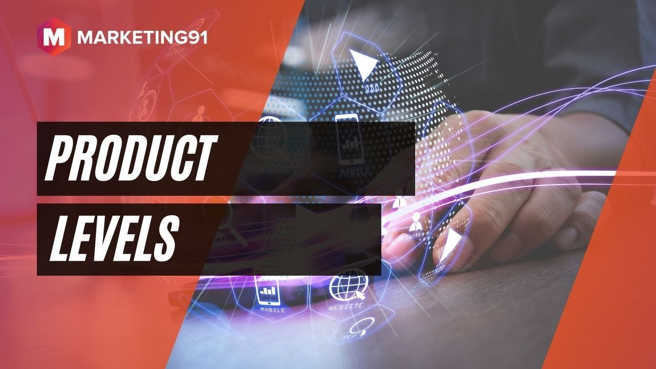 Product Levels - Three Levels of a Product | Customer Value Hierarchy (Marketing video 44)