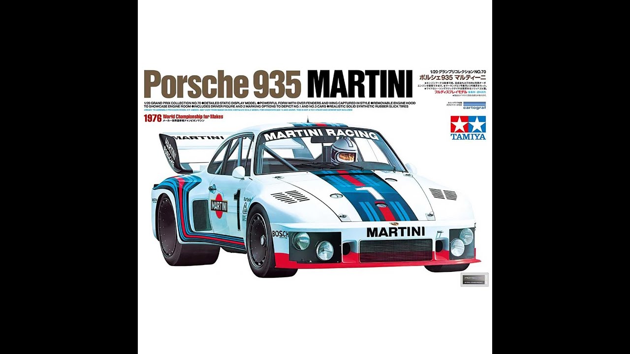 Tamiya 1/12 Porsche 935: & 934 Build