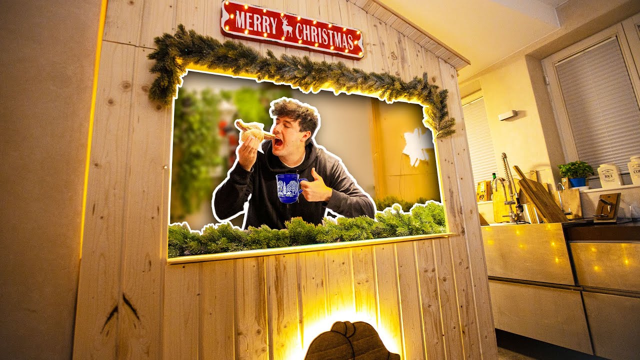 Wir bauen in unserer Küche einen Weihnachtsmarkt-Stand!