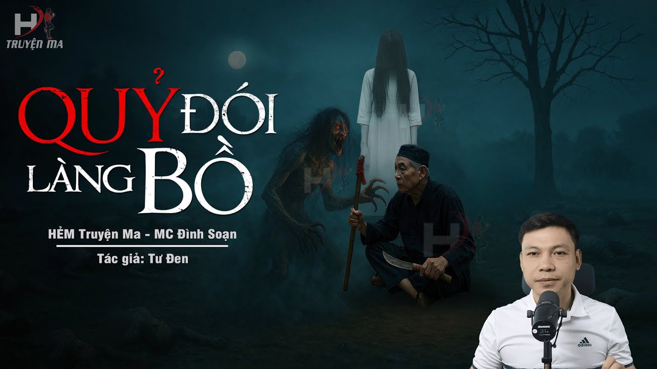 Truyện Ma Mới QUỶ ĐÓI LÀNG BỒ – Thầy Chín Trấn Oán Linh Hoá Quỷ Dưới Gốc Gạo MC Đình Soạn Kể
