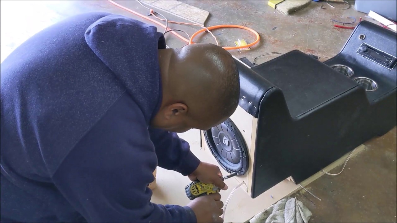 Will Designs a Custom Center Console for an Old School Chevy Truck