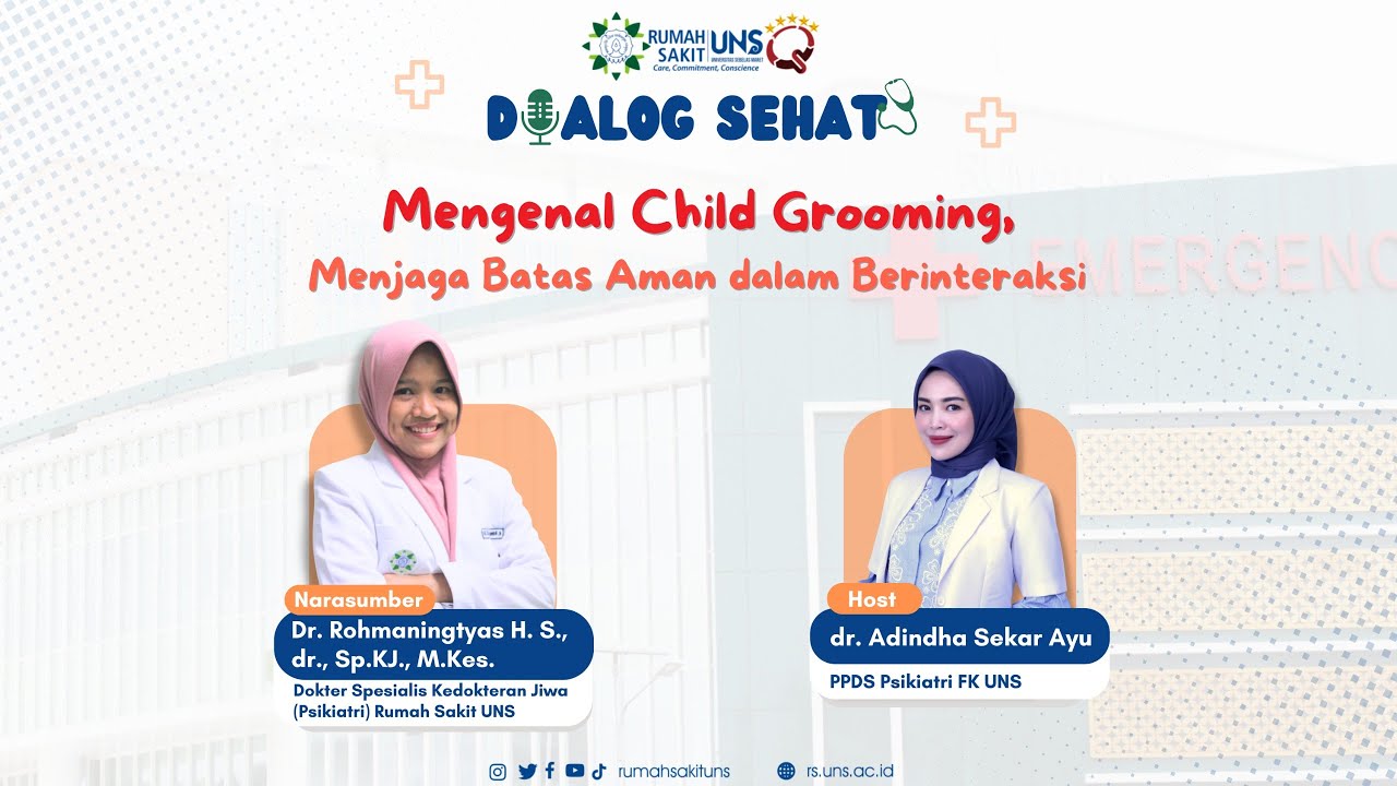 [LIVE] MENGENAL CHILD GROOMING, menjaga batas aman berinteraksi
