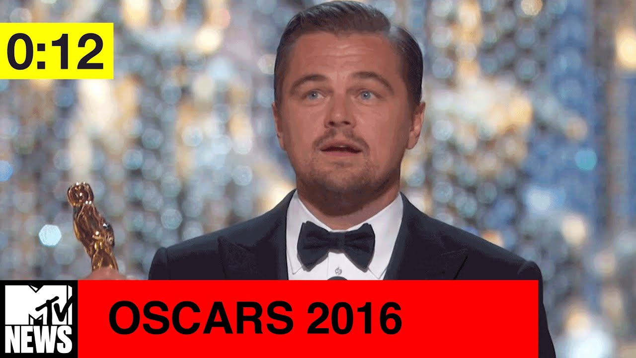 2016 Oscars&rsquo; Highlights in 70 Seconds | MTV News