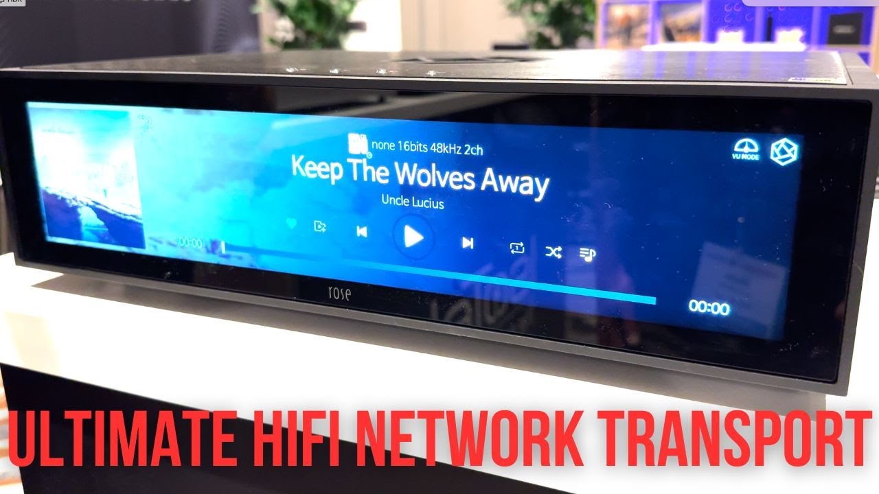 HiFi Rose RS130 Network Transport - Flagship music streamer with superior sound quality