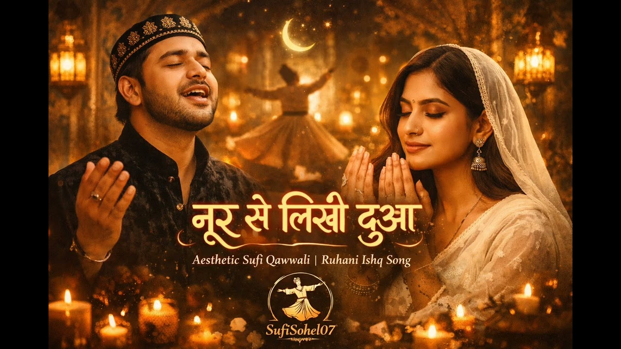 नूर से लिखी दुआ | Aesthetic Sufi Qawwali | Ruhani Ishq Song