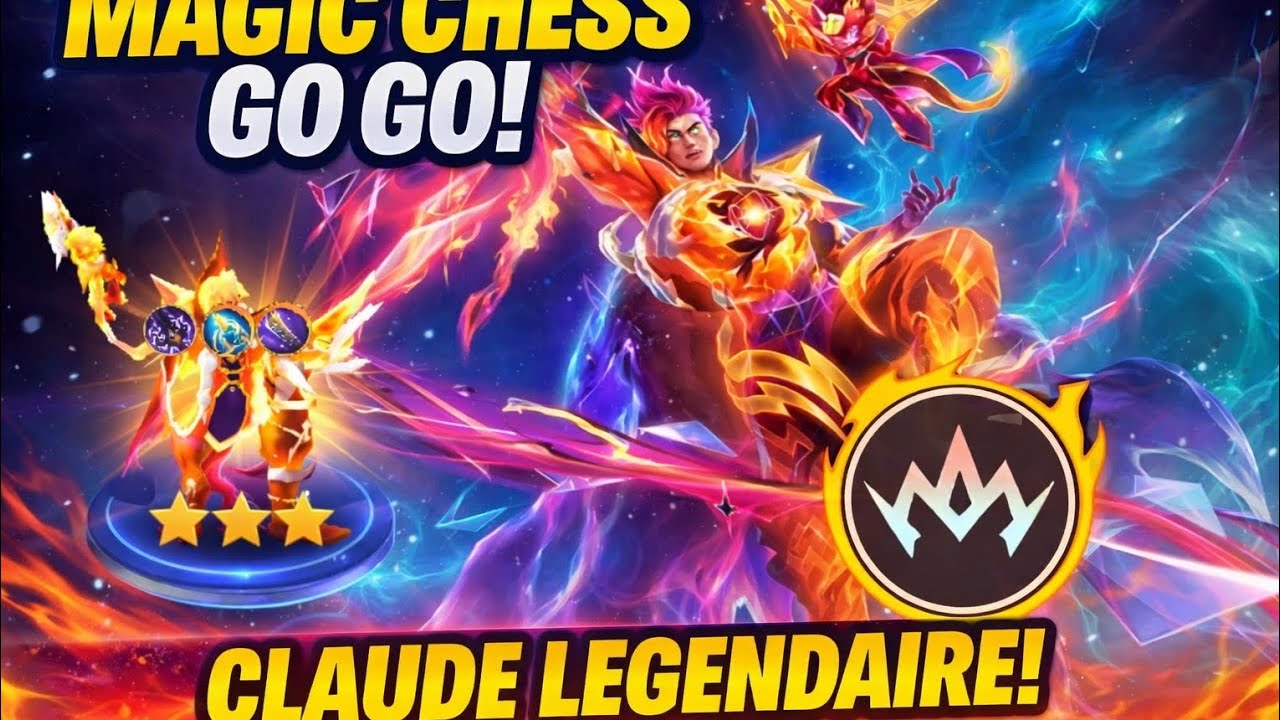 INSANE CLAUDE DAMAGE 🤯 | Magic Chess Go Go