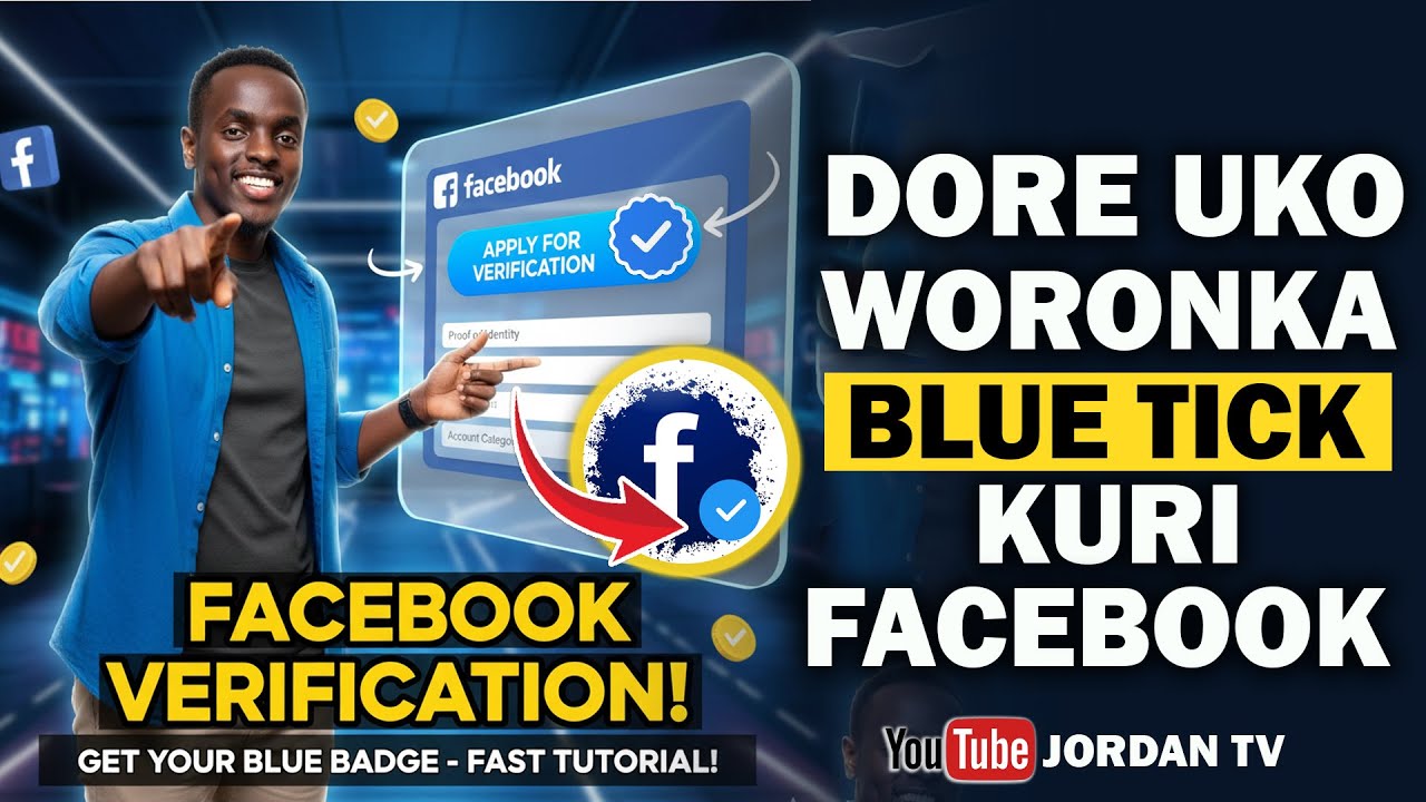 Dore Uko Waronka Blue Tick Kuri Facebook muri 2026 | Facebook Verification Step by Step in 2026