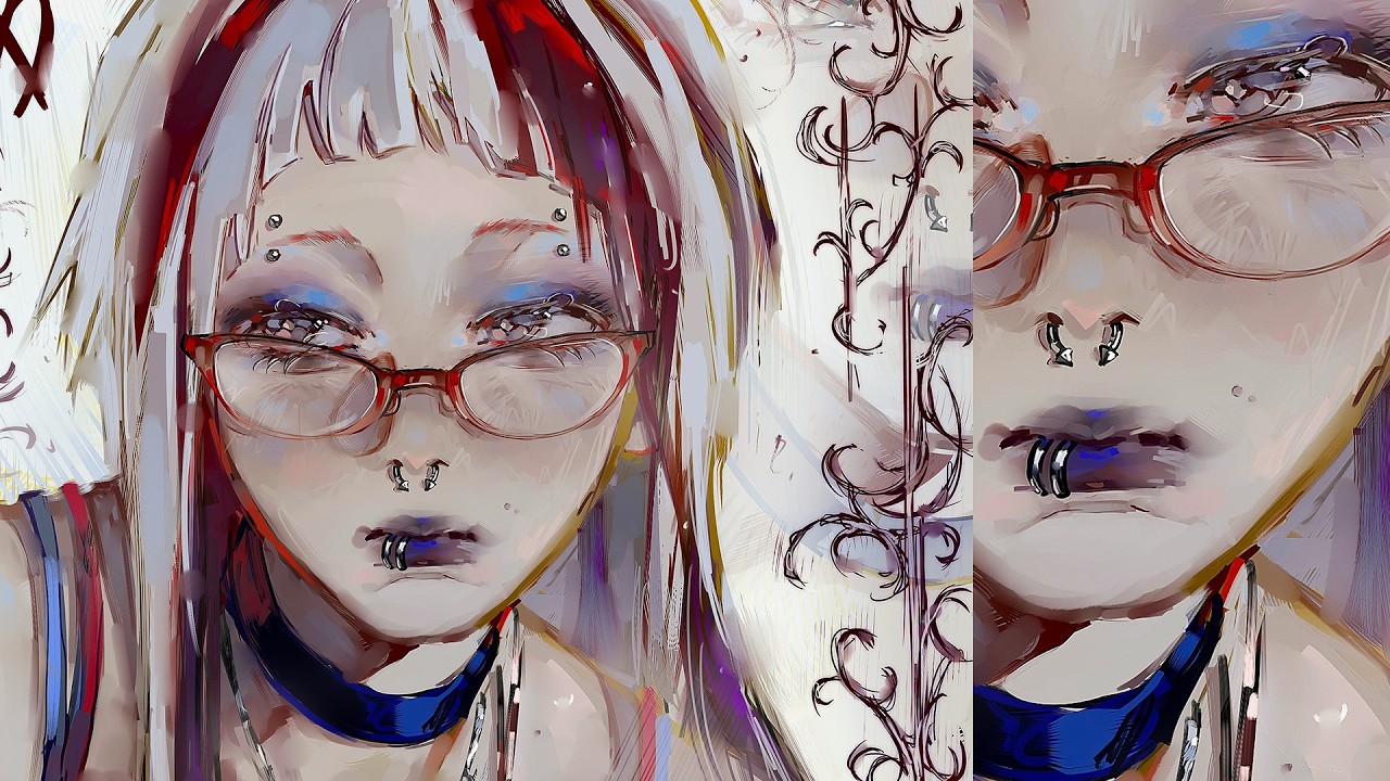 Оригинальный персонаж Бриэль // Спидпейнт в Paint Tool Sai