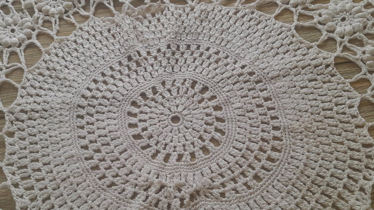 Conserto de toalha em crochê