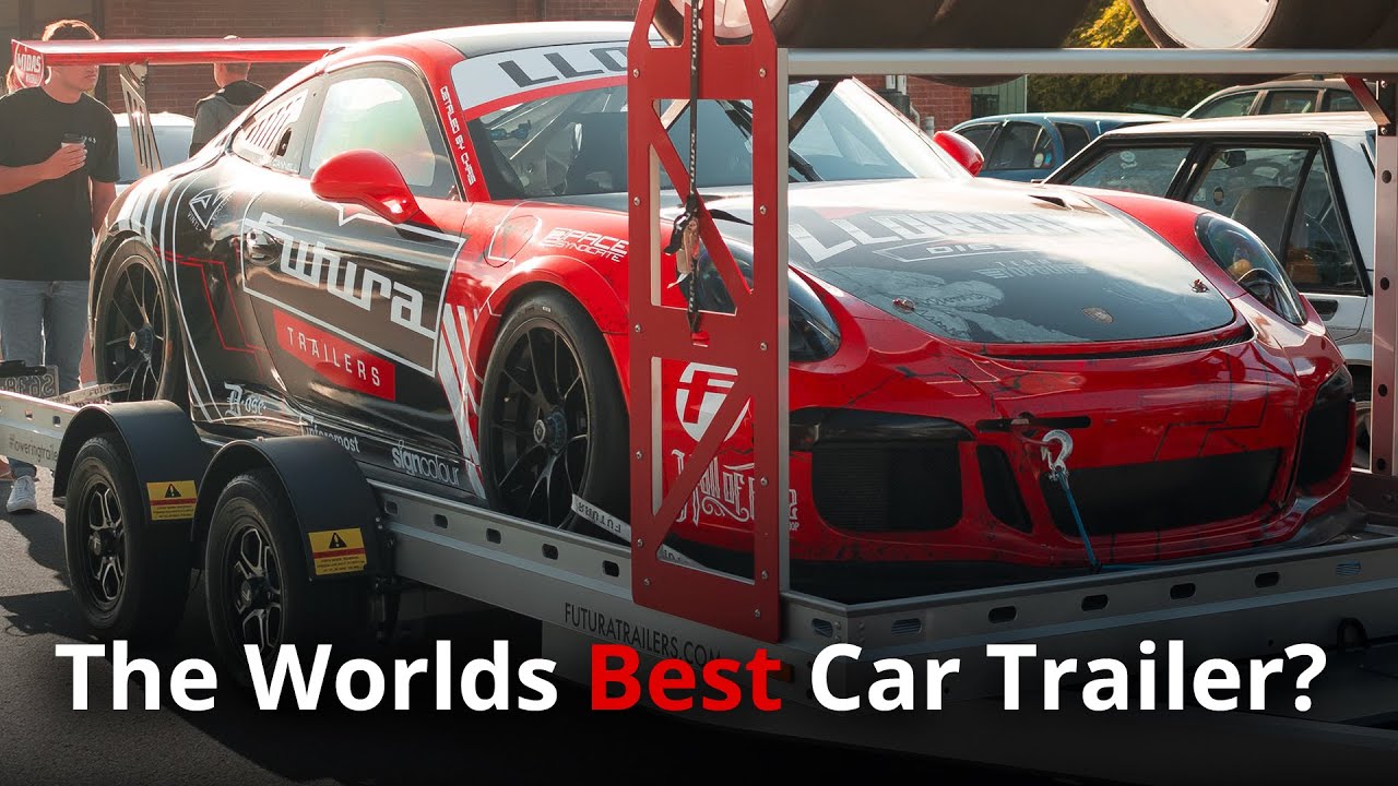 Is this the world's COOLEST car trailer? #porsche911gt3 #carhauler #porsche911gt3