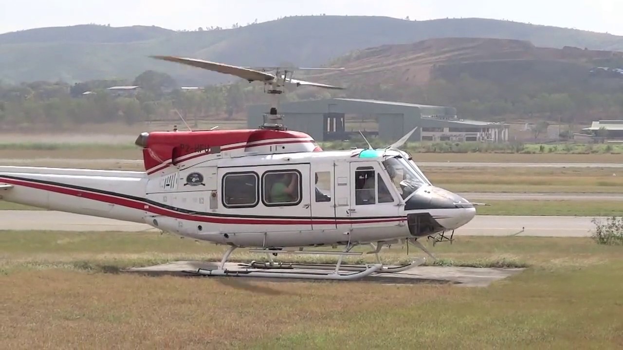 A helicopter pilots day while based in Port Moresby , PNG