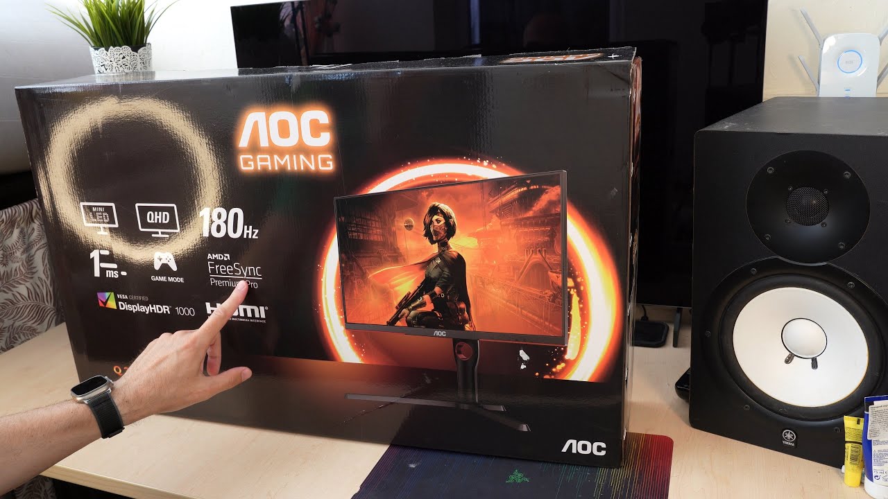 AOC Q27G3XMN Unboxing