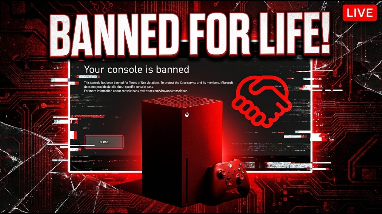 Xbox Banned My Console (Thanks, Xbox!)