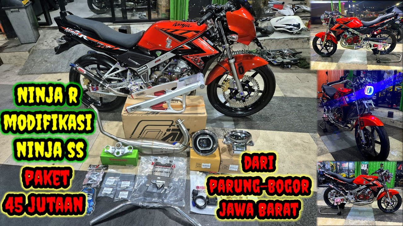Ninja R Ubah Jadi Ninja SS Hedon Dari Parung Bogor Jawa Barat Paket 40 Jutaan