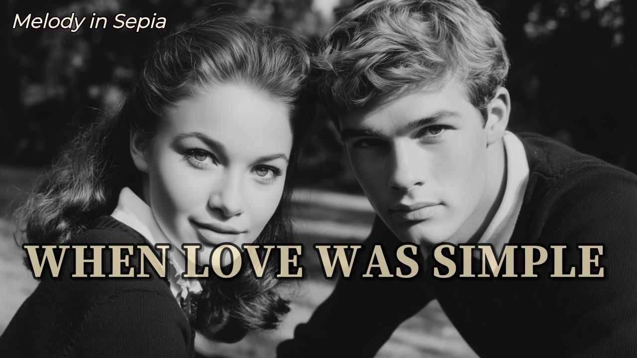 When Love Was Simple | 1950s Oldies Love Songs Playlist (Vintage American Romance)