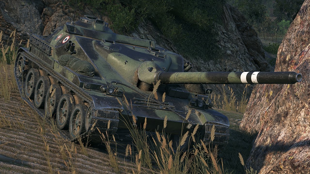 World of Tanks - AMX Canon d'assaut 105 - 3 Kills 6,8K Damage (Empire's Border)