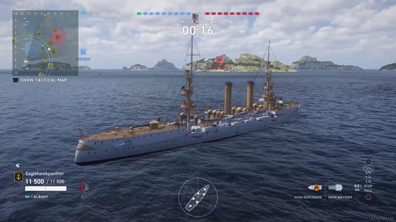 World of Warships: Legends - first time Gameplay