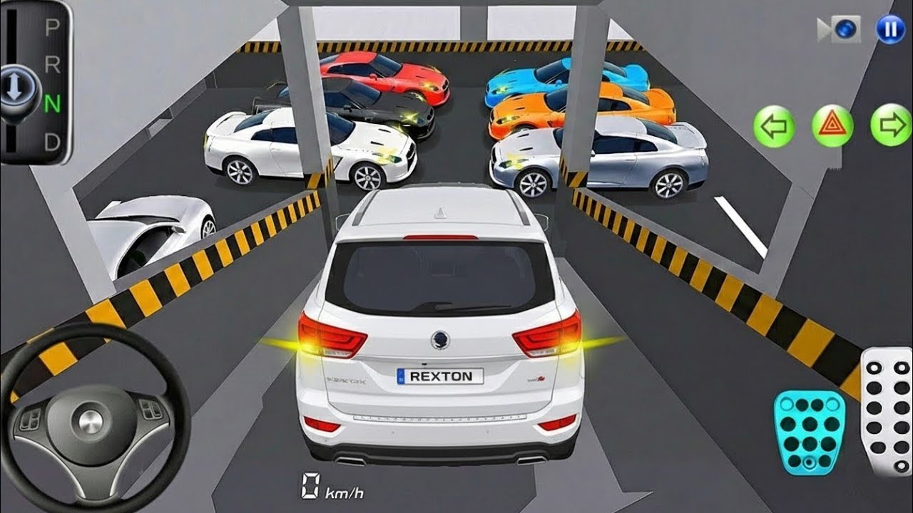 New Rexton SUV 🚙💥 Vs Super Cars 🚗💨 Extreme Parking Garage Challenge 🅿️ 3d Driving Class 2026 🎮