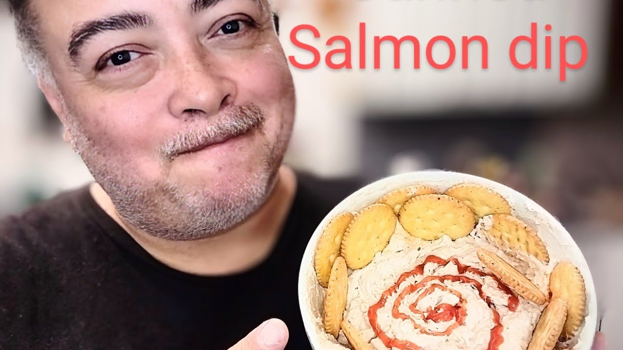 Canned salmon becomes smokey salmon dip