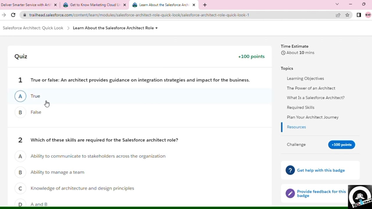 Salesforce Architect Quick Look | Salesforce Trailhead |
