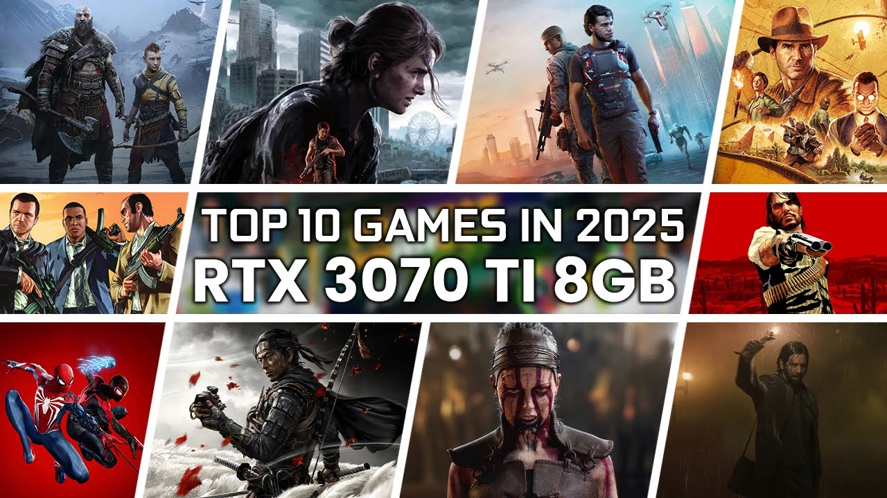 Top 10 Games Tested on RTX 3070 Ti in 2025 You Need to Play