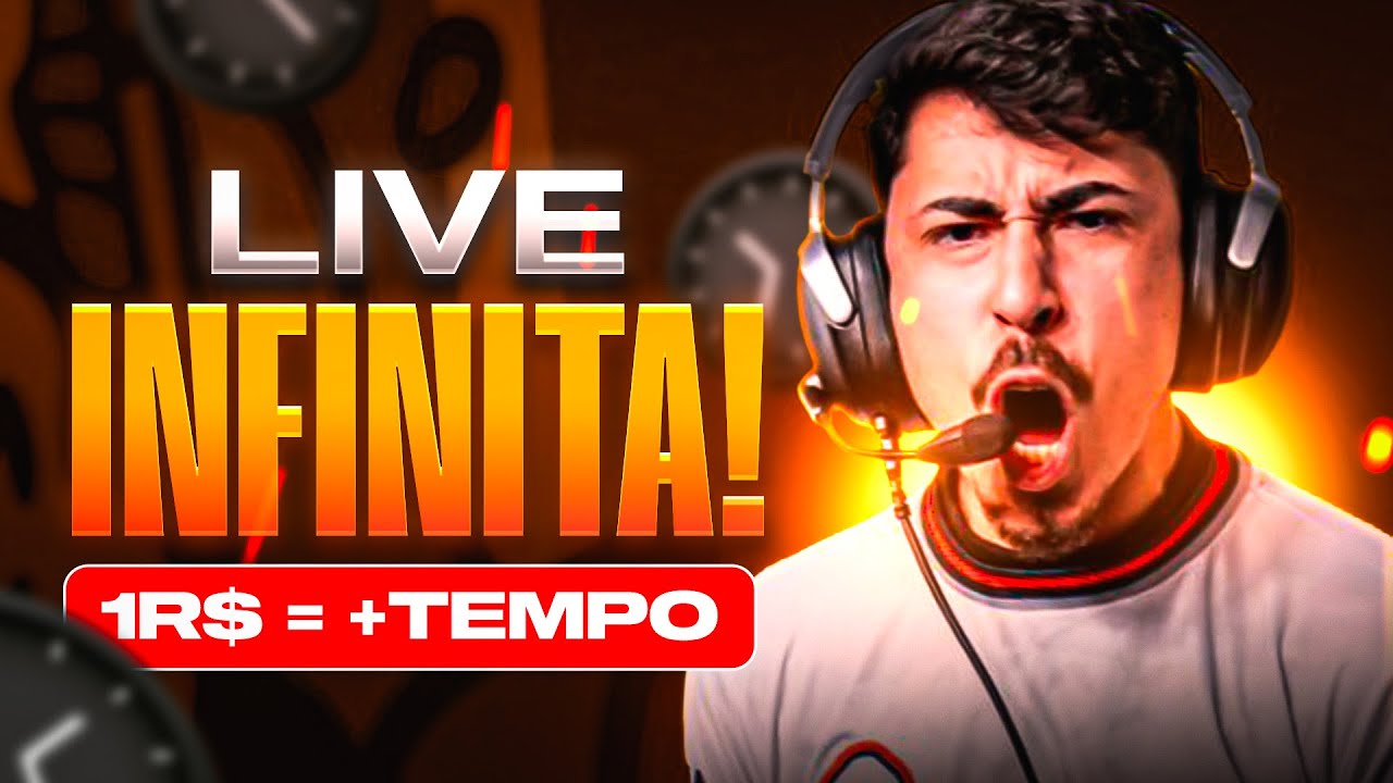 LIVE INFINITA NO COD MOBILE! (1 REAL = 1 MIN) !pix PARTE 8
