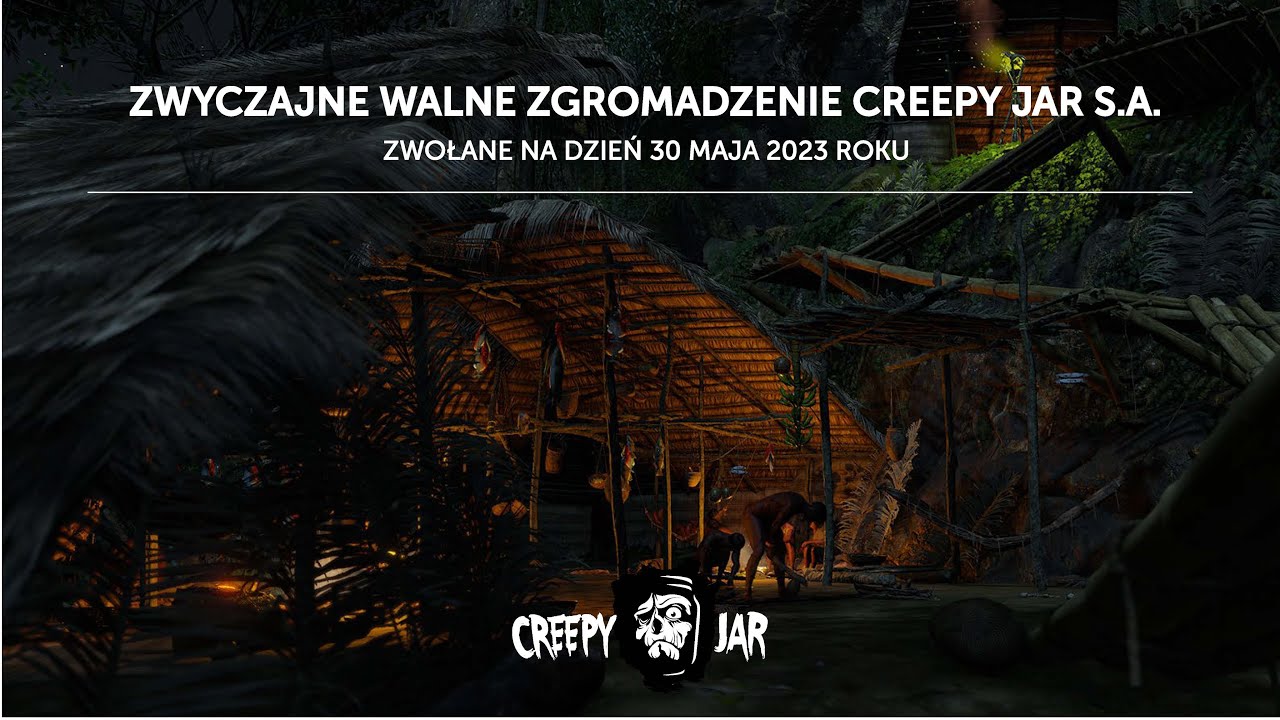 Transmisja obrad Zwyczajnego Walnego Zgromadzenia Akcjonariuszy Creepy Jar S.A.
