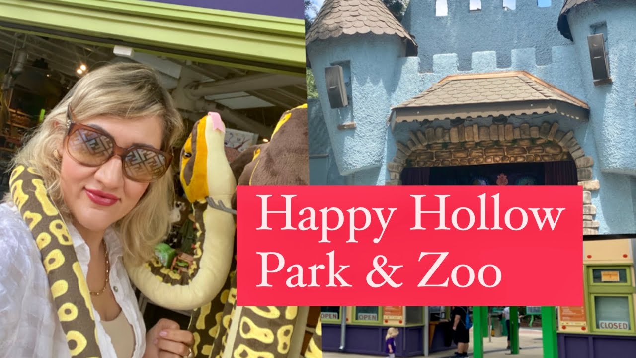 [4K] HAPPY HOLLOW PARK & ZOO | San Jose California | August 2022 | Fun for everyone