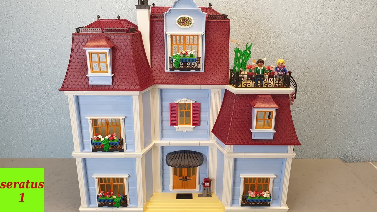 Mein großes Puppenhaus von Playmobil auspacken seratus1 Dollhouse