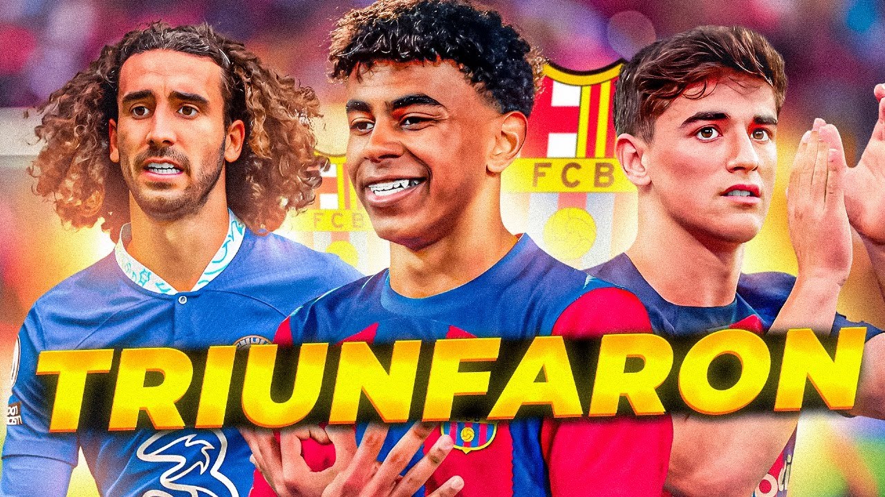 🔵🔴De La Masía al Cielo: Los Mejores JUGADORES de la Cantera del FC BARCELONA