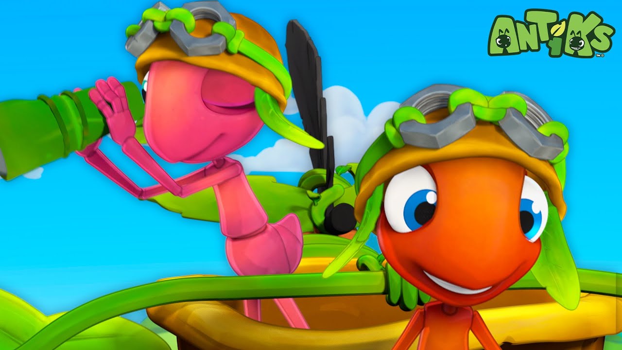 Flight Of The Ants | 1 Hour of Antiks🐜 | Funny Adventure Cartoons for Kids | Be Brave!