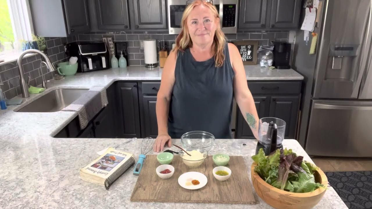 The BEST Homemade Thousand Island Dressing!
