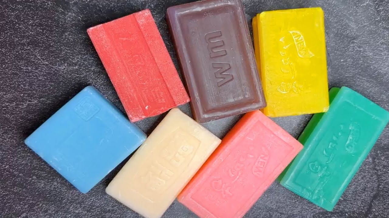 ASMR No Talking Soap Cutting  - 1274