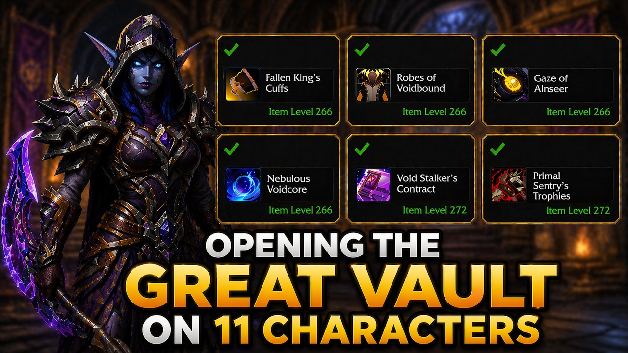 I Opened 11 Great Vaults&hellip; The Loot Was INSANE